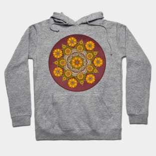 Sunflower mandala Hoodie